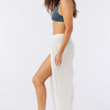 Saltwater Solids Hanalei Maxi Skirt Cover-Up