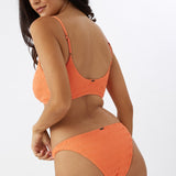 Saltwater Solids Textured Flamenco Cheeky Bottoms