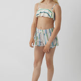 Girl's Lane Printed Stretch 2" Boardshorts
