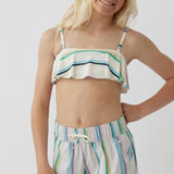 Girl's Lane Printed Stretch 2" Boardshorts