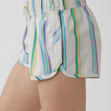 Girl's Lane Printed Stretch 2" Boardshorts