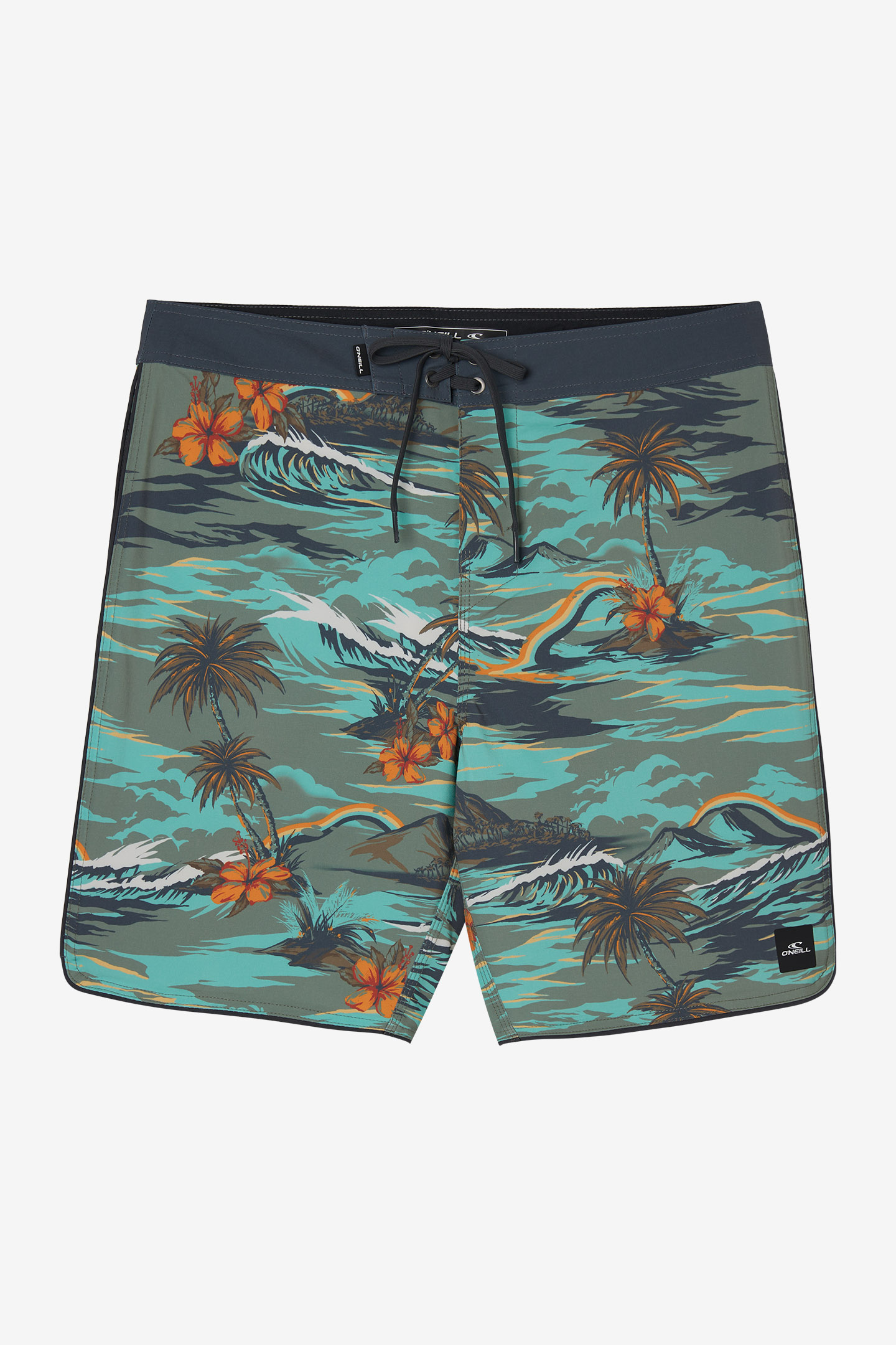 HYPERFREAK MYSTO SCALLOP 19" BOARDSHORTS