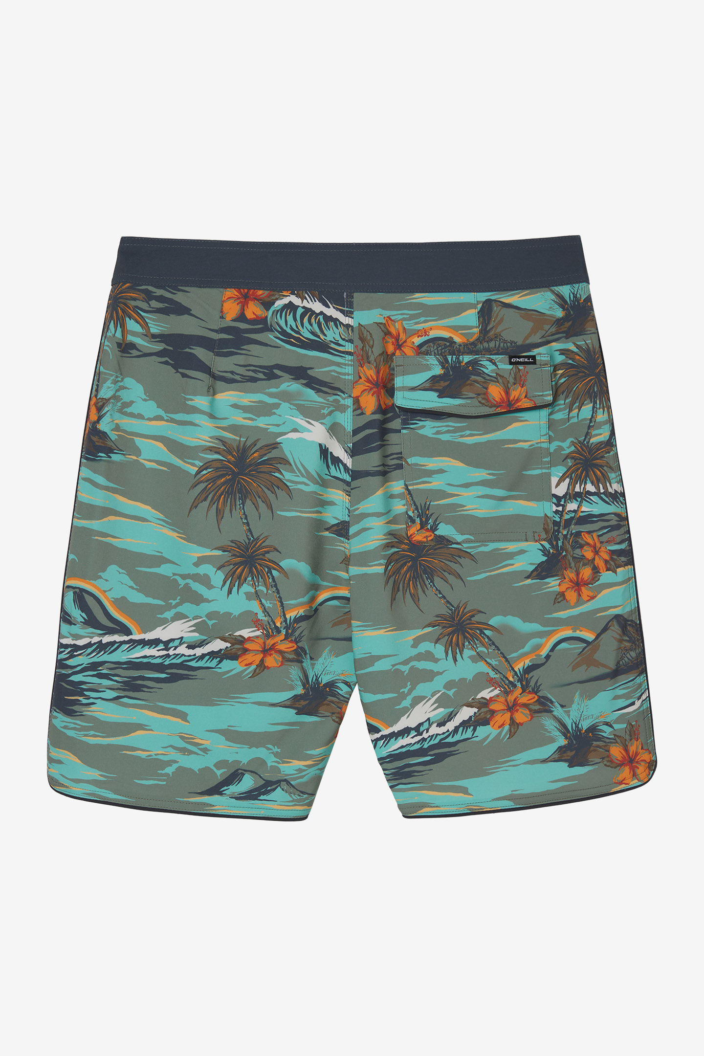 HYPERFREAK MYSTO SCALLOP 19" BOARDSHORTS