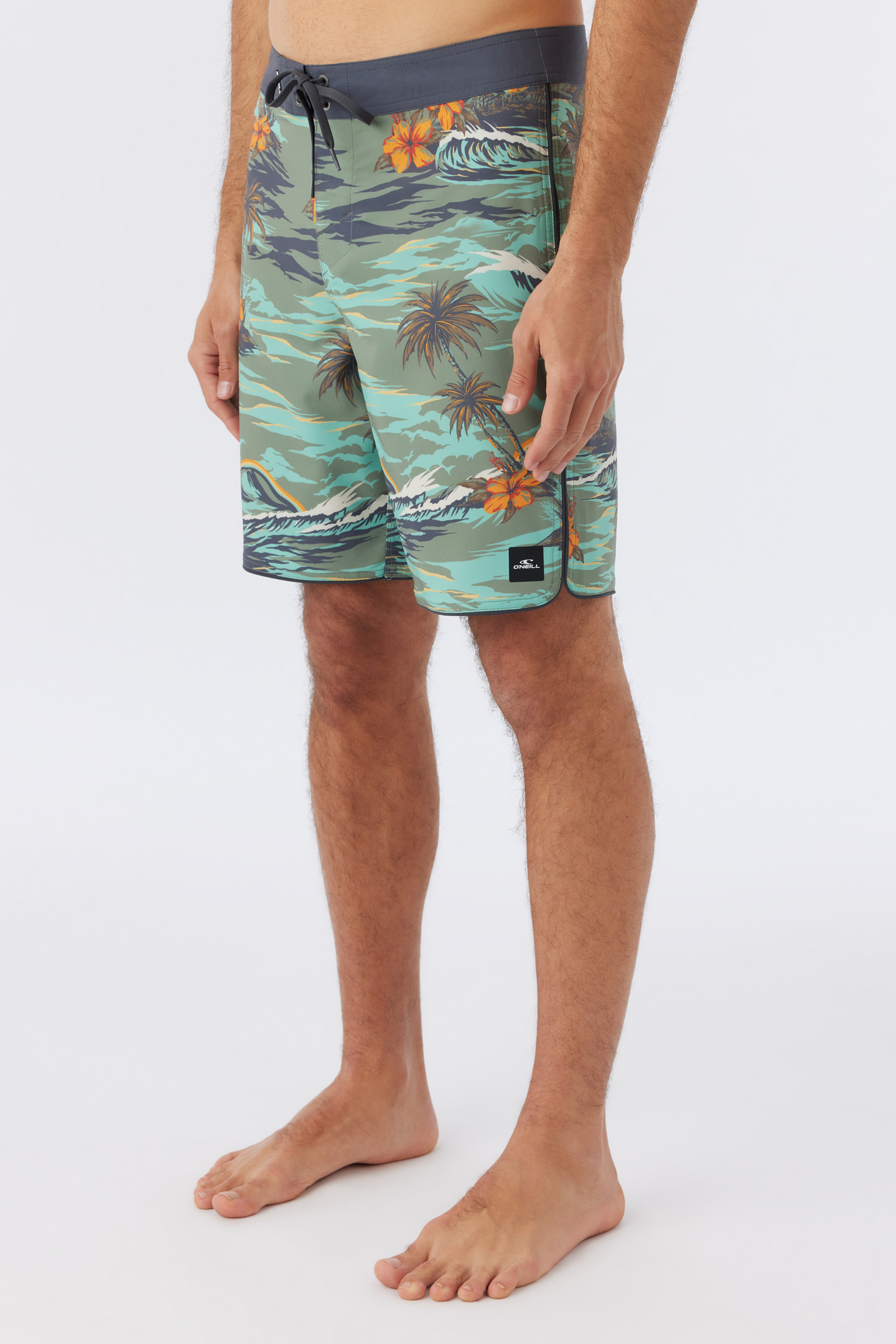 HYPERFREAK MYSTO SCALLOP 19" BOARDSHORTS