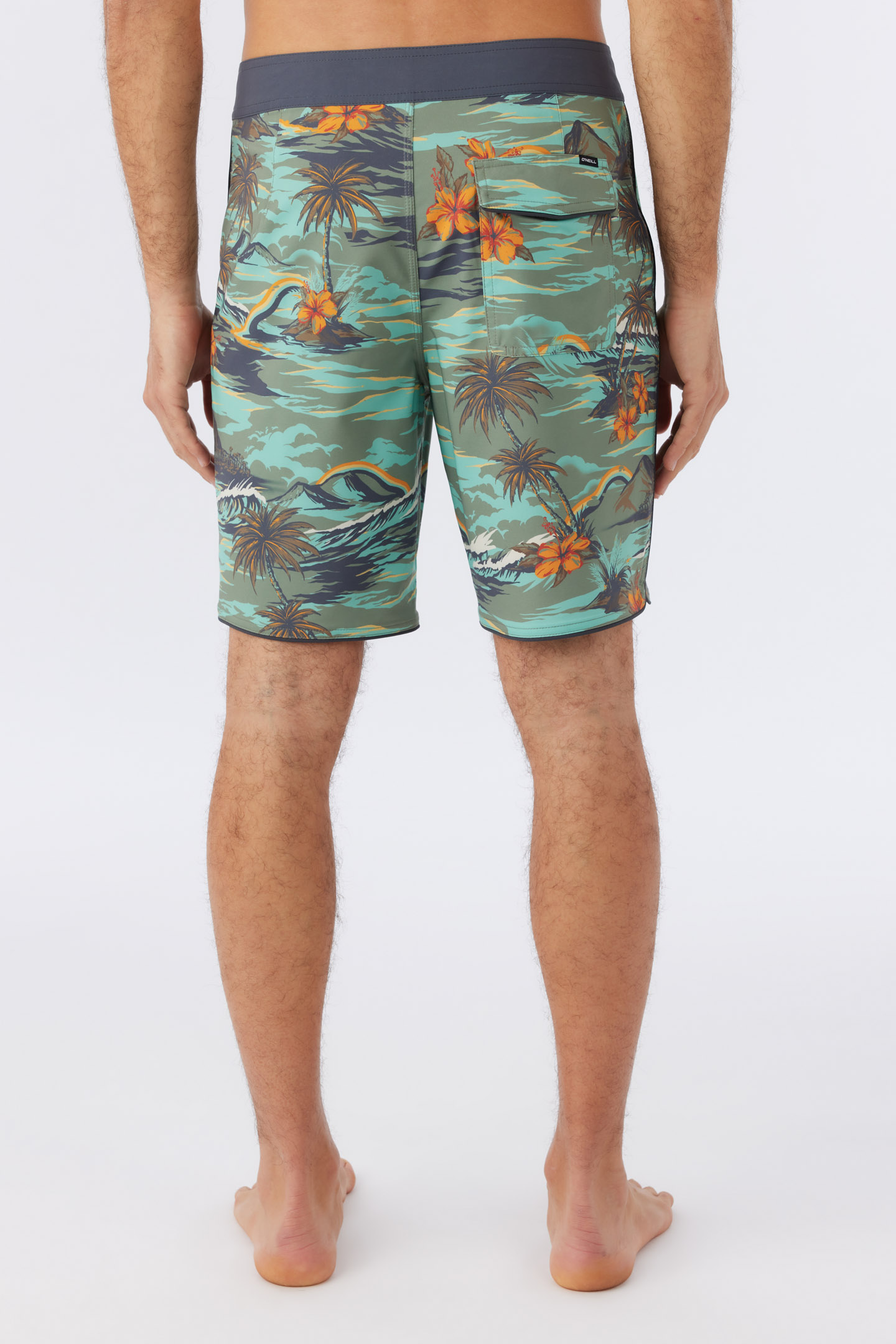 HYPERFREAK MYSTO SCALLOP 19" BOARDSHORTS