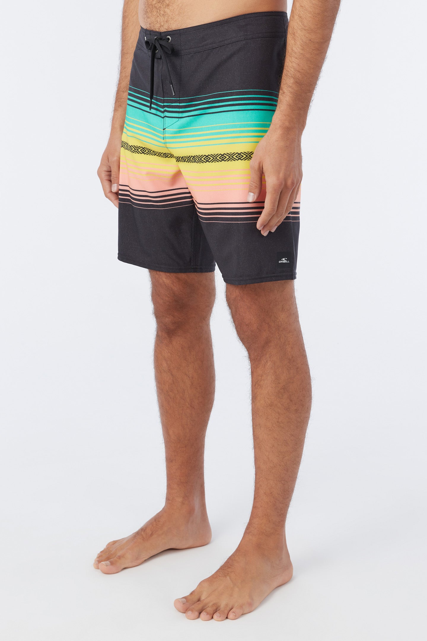 HYPERFREAK HEAT STRIPE LINE 19" BOARDSHORTS