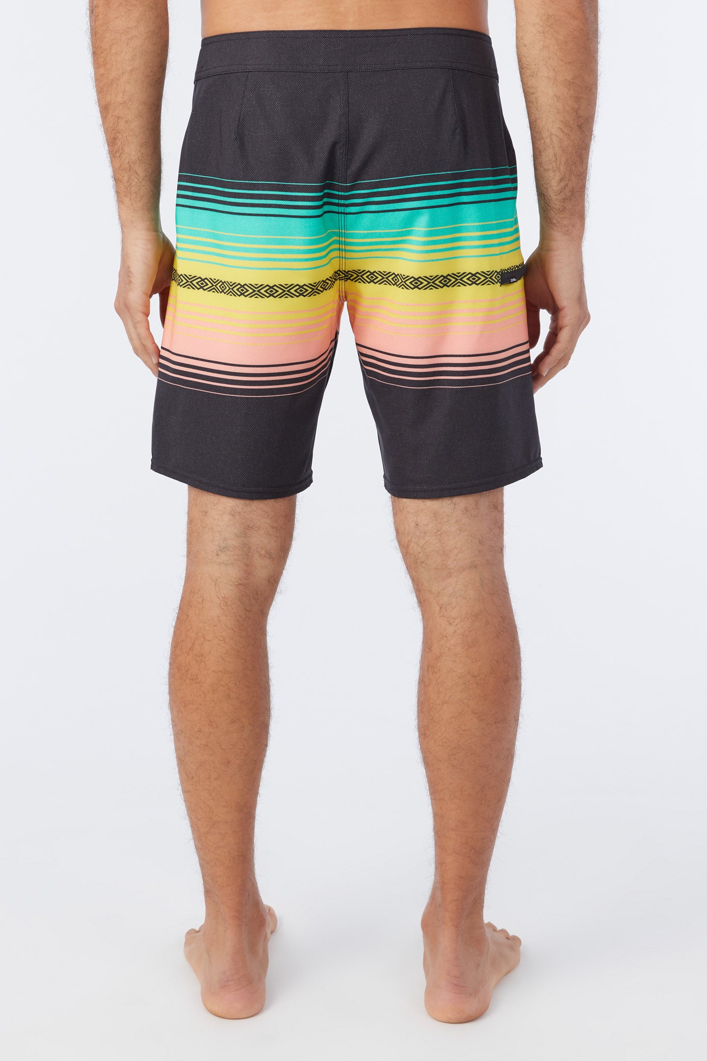 HYPERFREAK HEAT STRIPE LINE 19" BOARDSHORTS