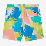 Hermosa Crew Elastic Waist 17" Swim Trunks