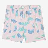 Hermosa Elastic Waist 17" Swim Trunks