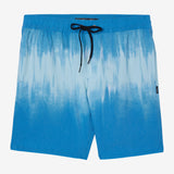 Stockton Print Elastic Waist 18" Hybrid Shorts