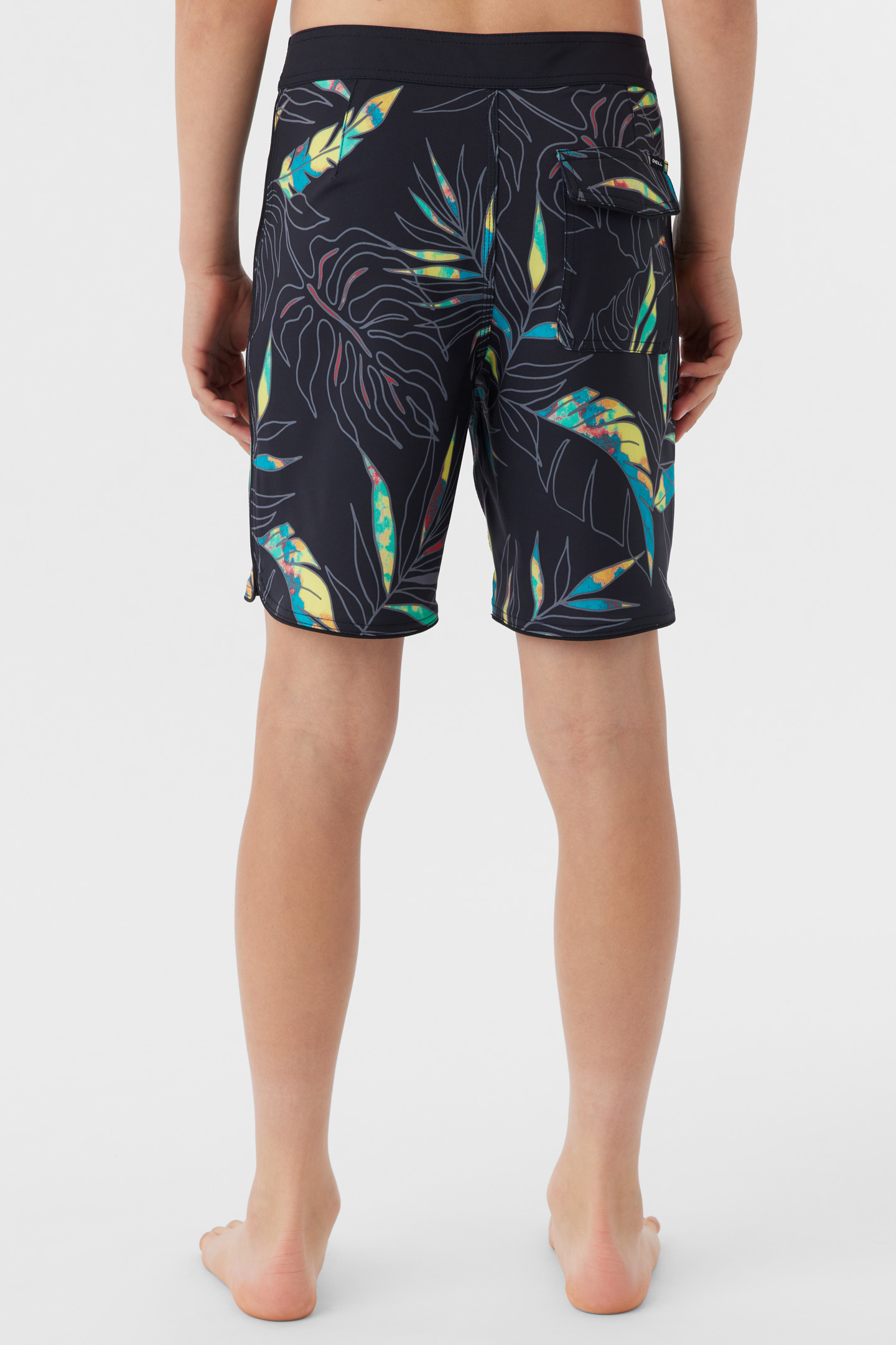 BOY'S HYPERFREAK MYSTO SCALLOP 16" BOARDSHORTS