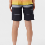 Boy's Hyperfreak Heat Stripe 16" Boardshorts