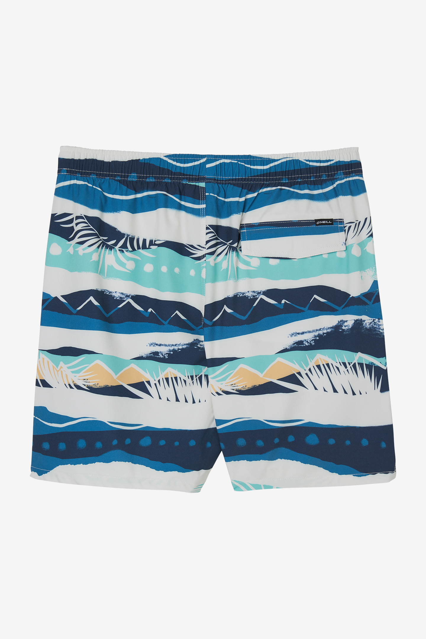 BOY'S HERMOSA ELASTIC WAIST 16" SWIM TRUNKS