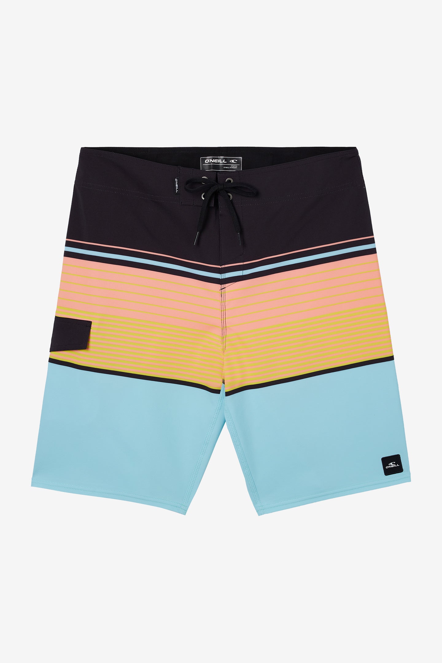 BOY'S LENNOX STRIPE BOARDSHORTS