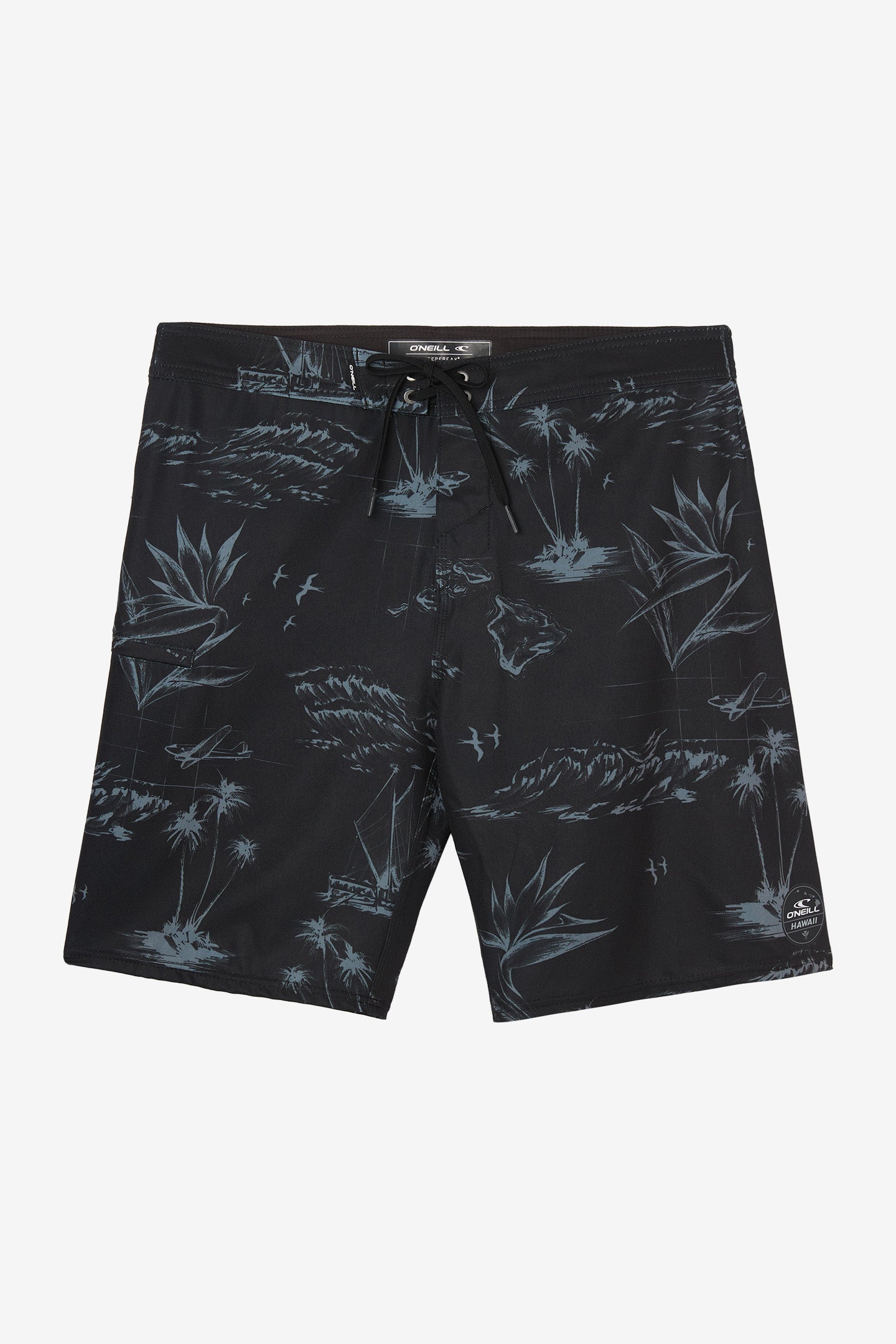 BOY'S HYPERFREAK HEAT HAWAII 17" BOARDSHORTS