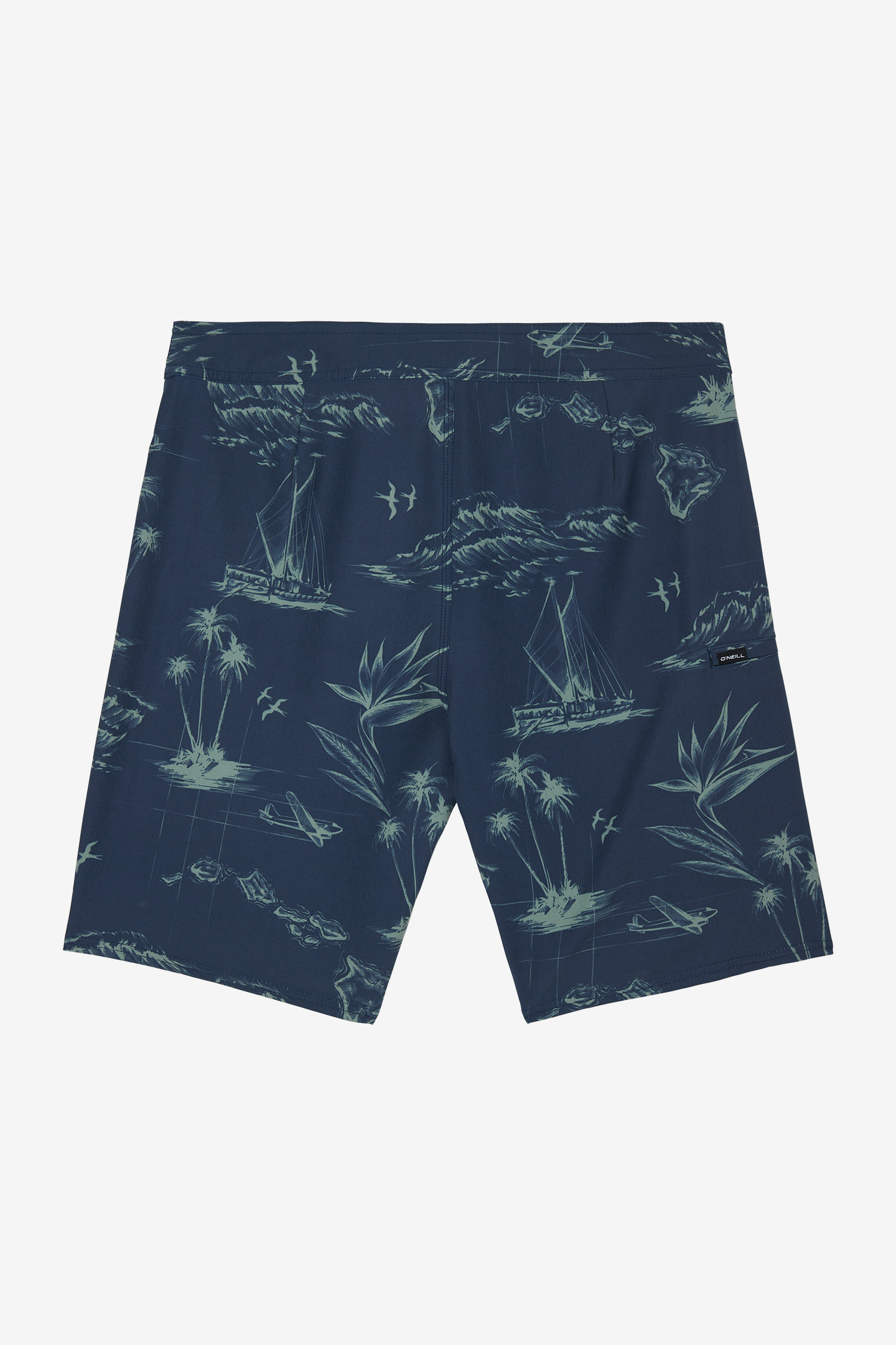 BOY'S HYPERFREAK HEAT HAWAII 17" BOARDSHORTS