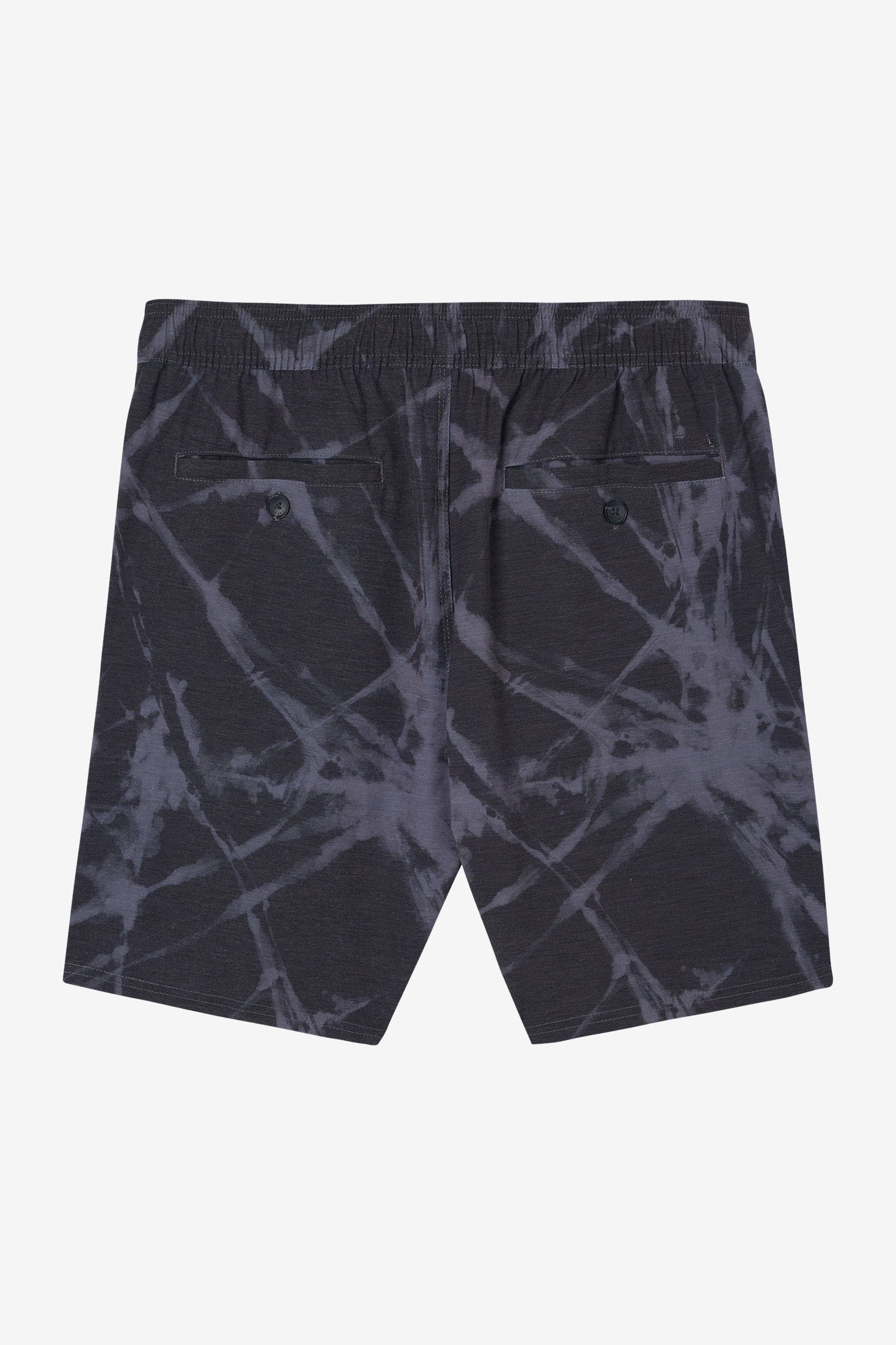 BOY'S STOCKTON PRINT ELASTIC WAIST 16" HYBRID SHORTS