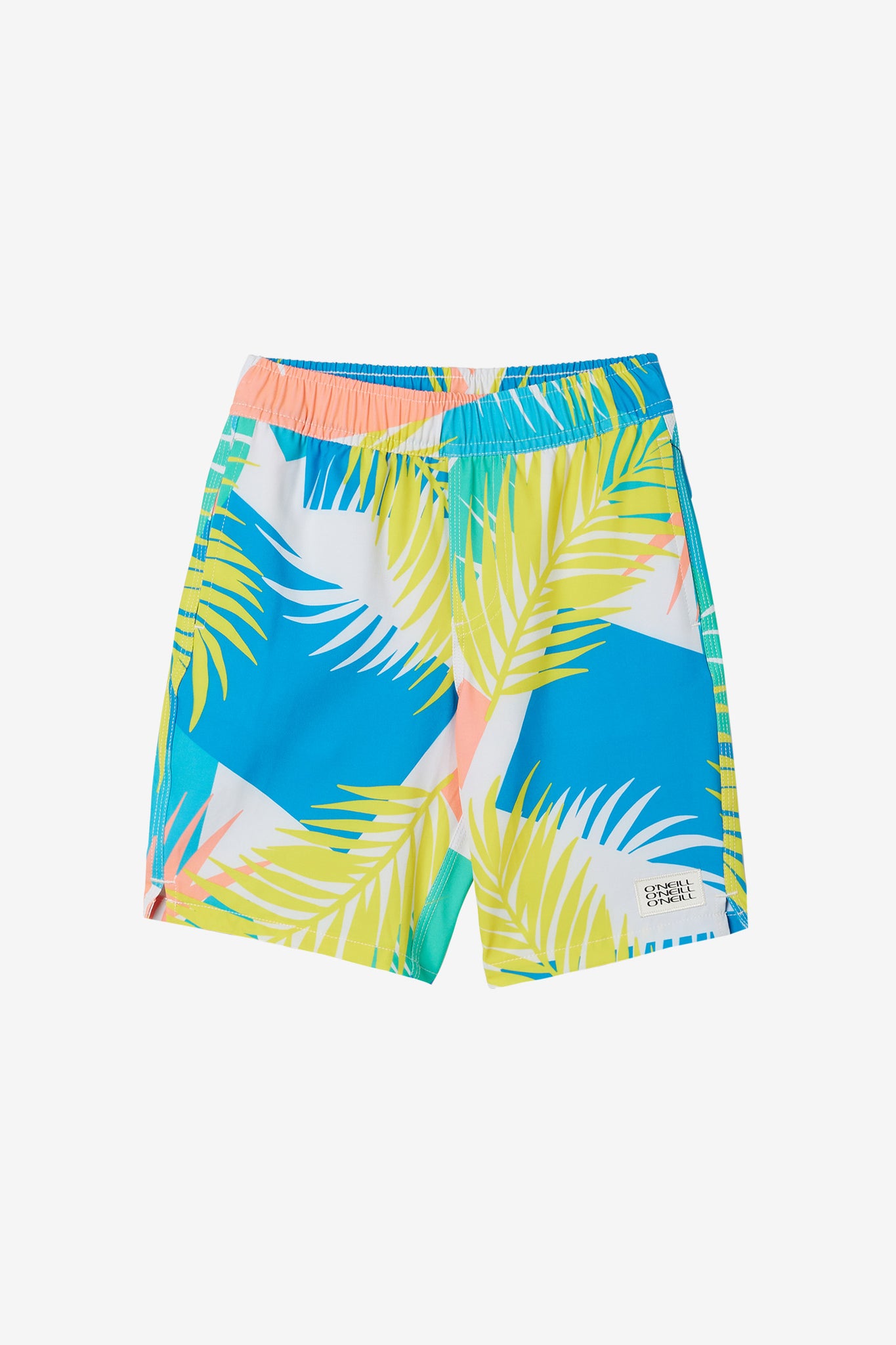 Little Boy's Hermosa Elastic Waist Boardshorts Cream O'Neill