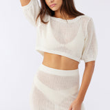 Erin Crochet Cover-Up Top