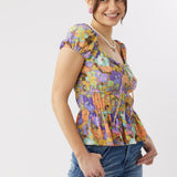 Raja Multi Floral Top