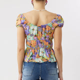 Raja Multi Floral Top
