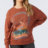 Choice Crewneck Oversized-Fit Fleece Pullover