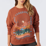 Choice Crewneck Oversized-Fit Fleece Pullover