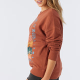 Choice Crewneck Oversized-Fit Fleece Pullover