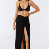 Saltwater Solids Hanalei Maxi Skirt Cover-Up