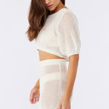 Erin Crochet Mini Skirt Cover-Up