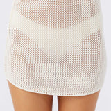 Erin Crochet Mini Skirt Cover-Up