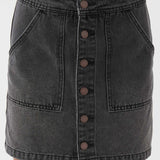 Maude Mini Denim Skirt