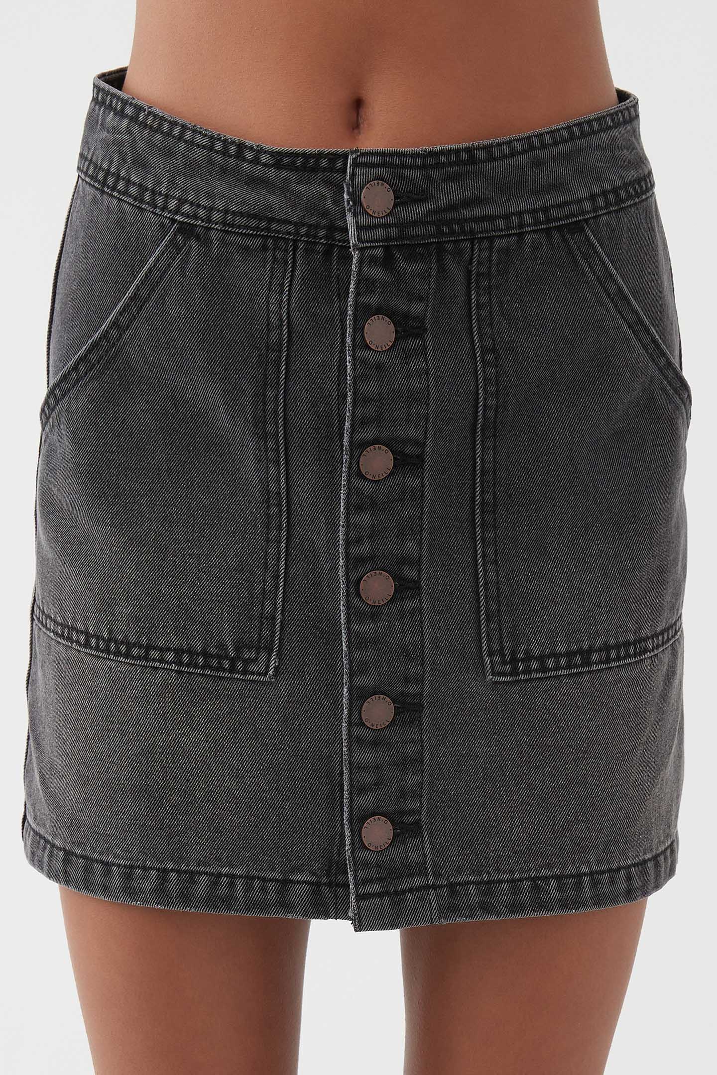 MAUDE MINI DENIM SKIRT