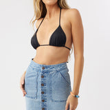 Maude Mini Denim Skirt