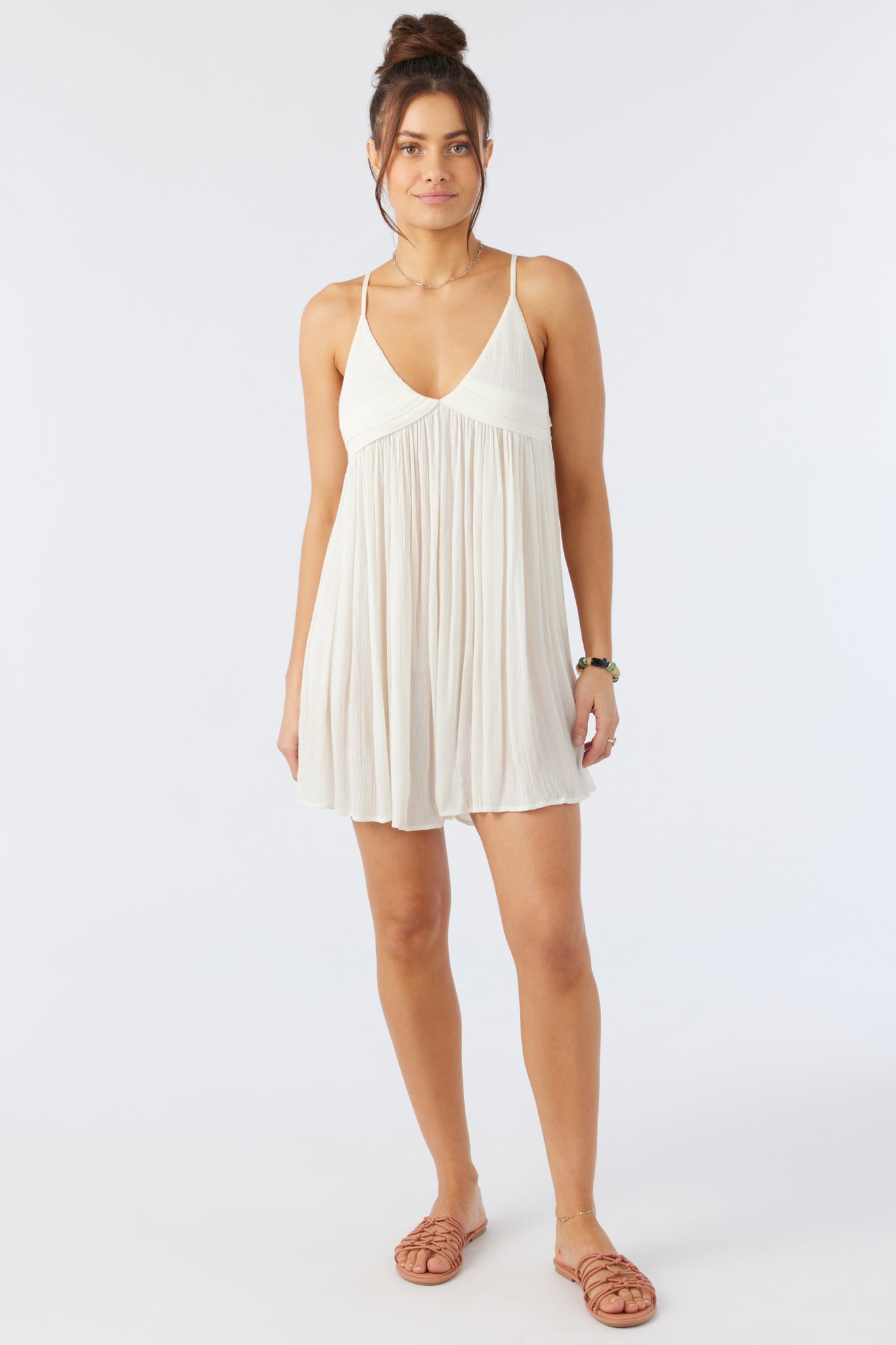 SALTWATER SOLIDS AVERY COVER-UP DRESS