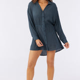 Saltwater Solids Cami Swim Cover-Up