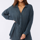 Saltwater Solids Cami Swim Cover-Up