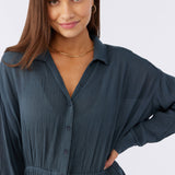 Saltwater Solids Cami Swim Cover-Up
