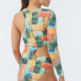 Susie Floral Tofino Surf Suit