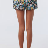 Girl's Lane Printed Stretch 2" Boardshorts