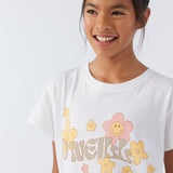 Girl's Happy Flower Tee