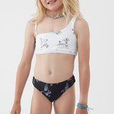 Girl's Spirit One Shoulder Top Set