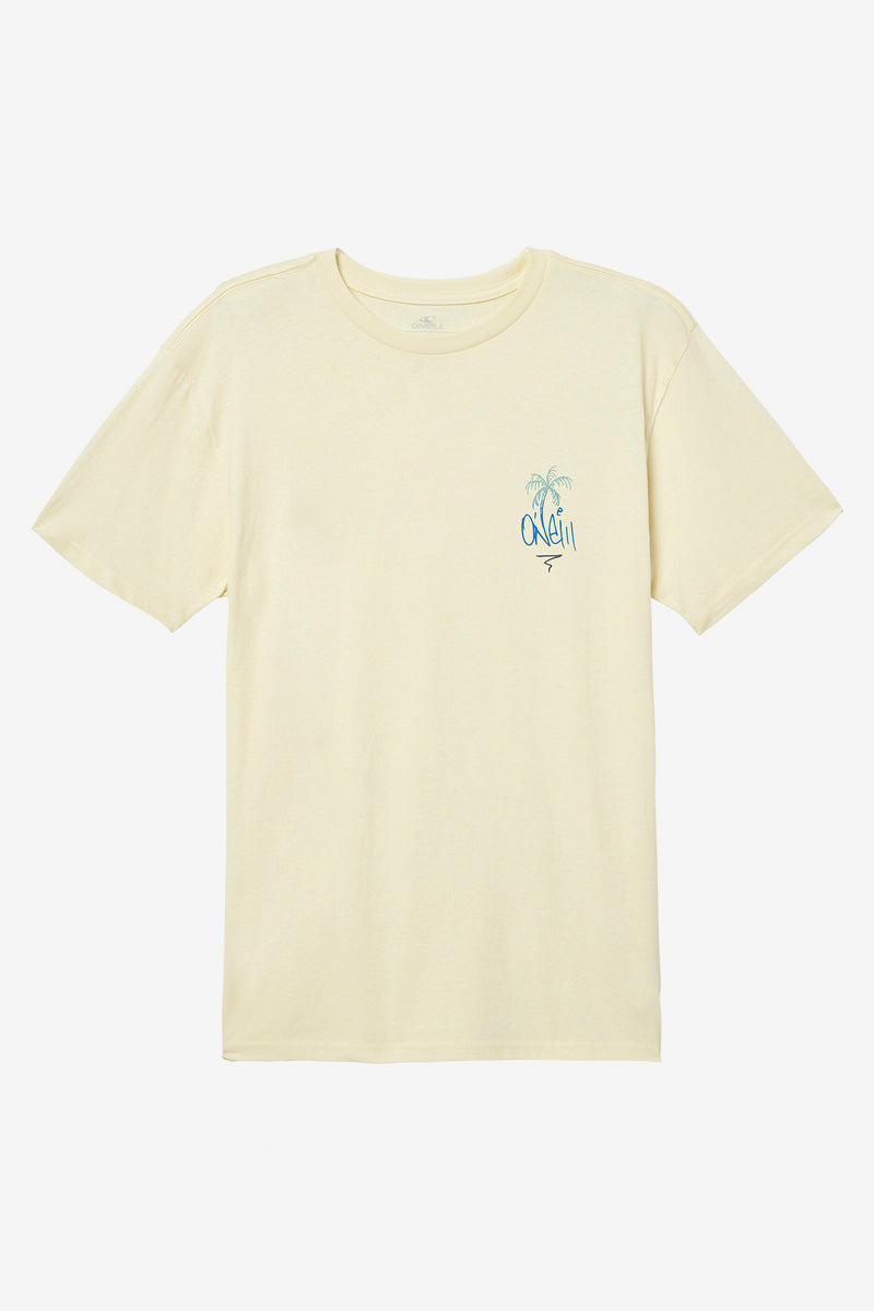 Sketchy Tee - Pale Yellow 