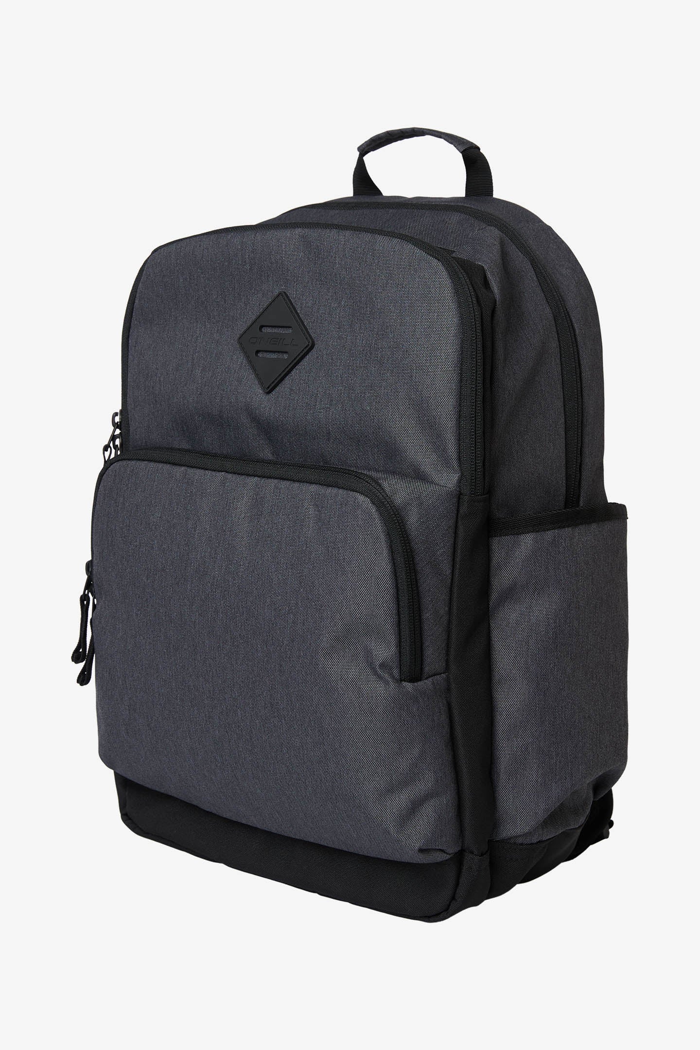 adidas black and grey polyester backpack O'Neill School Bag 28L Backpack in Dark Heather Grey