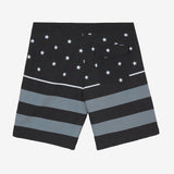 Boy's Hyperfreak Mysto Flag 16" Boardshorts