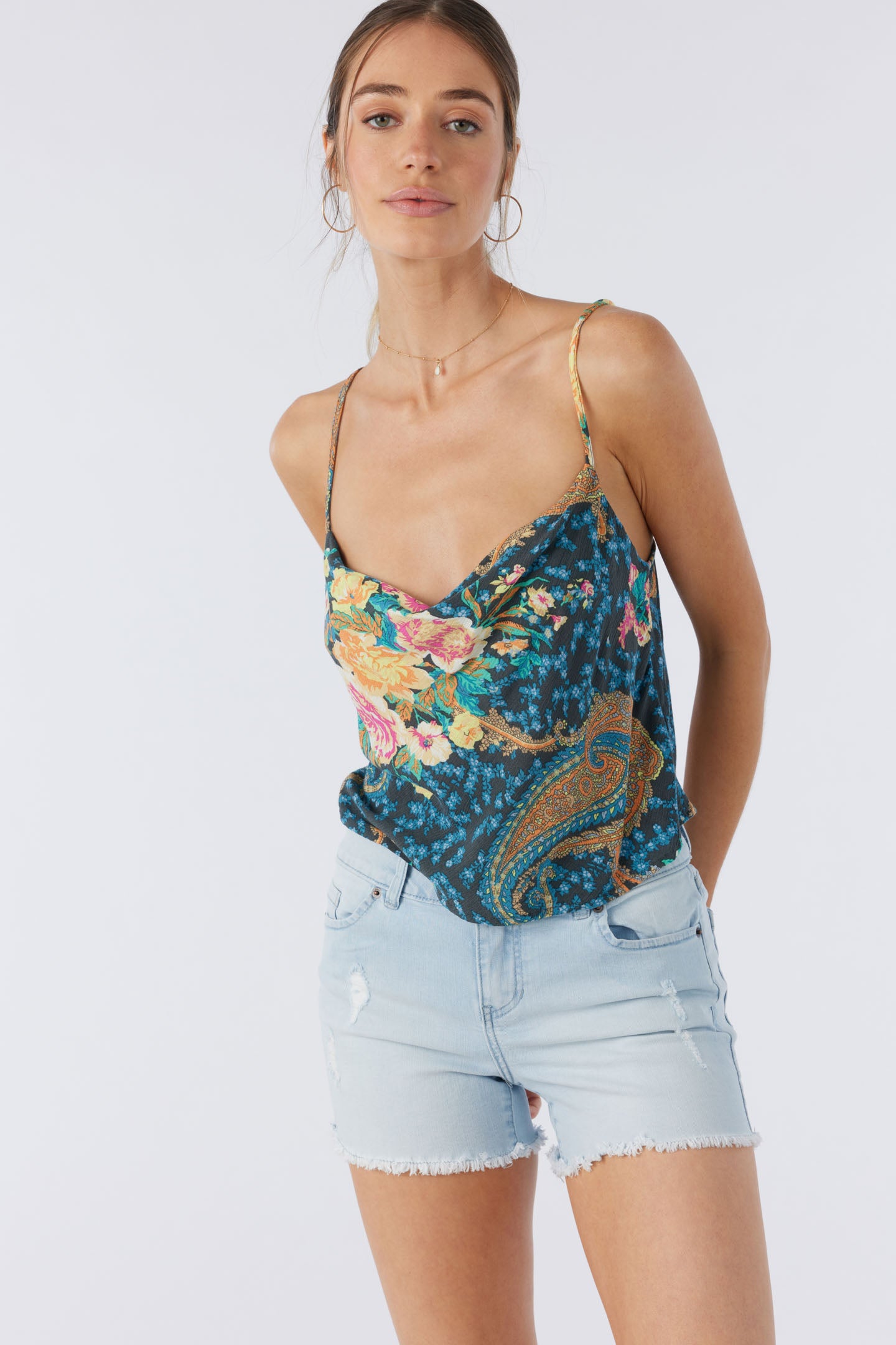 JUDY FLORAL TANK