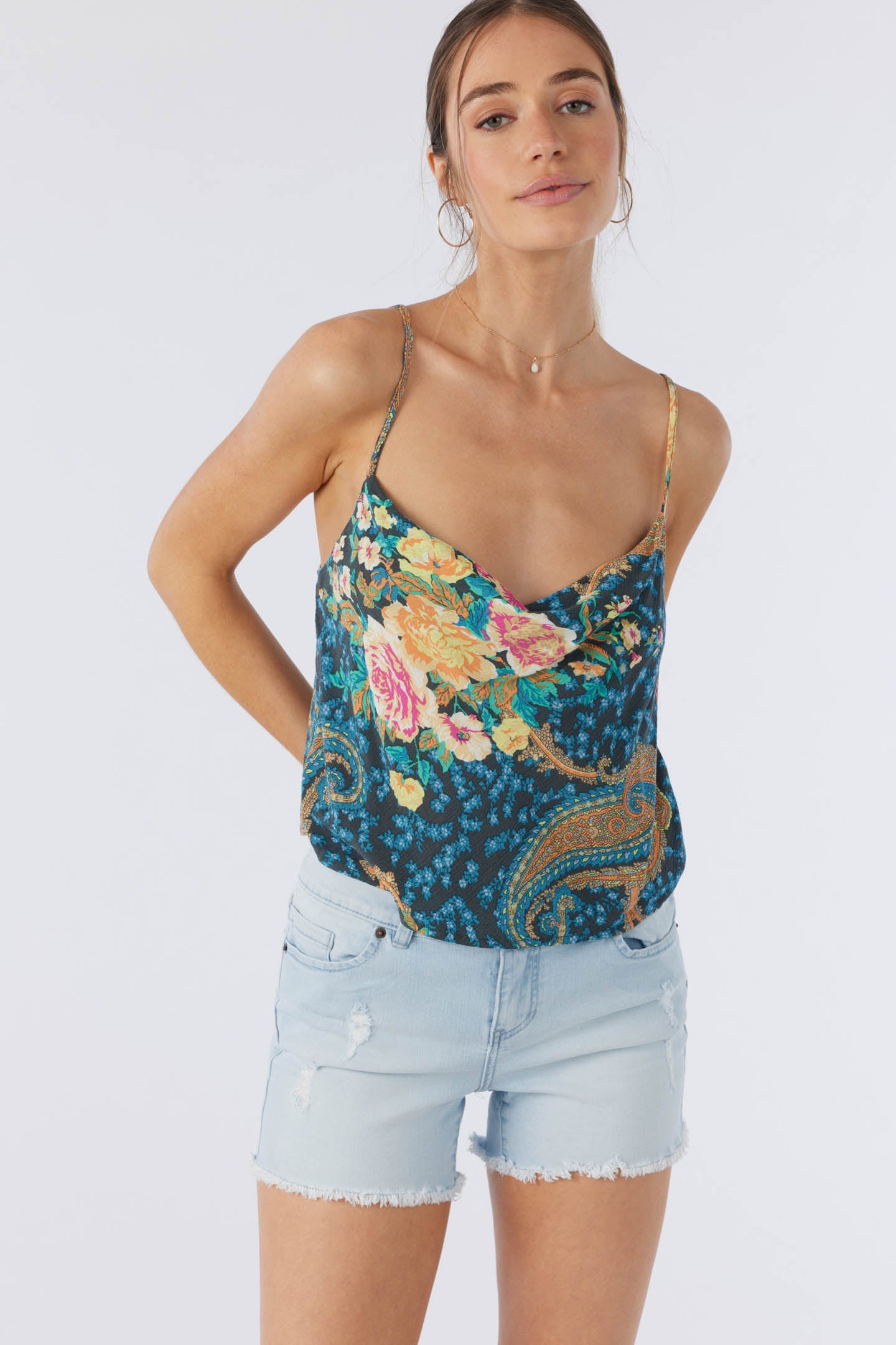 JUDY FLORAL TANK