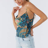 Judy Floral Tank