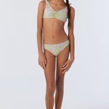 Girl's Beatriz Ditsy Hanky Tie Tank Swim Set