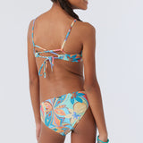 Girl's Nina Abstract Multi Strap High Neck Swim Set
